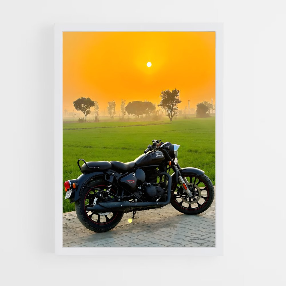 Poster Road Trip 350 – affiche Royal Enfield (vue 3)